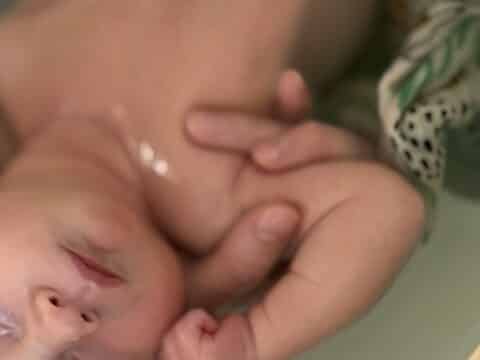 Bain Enveloppé bébé